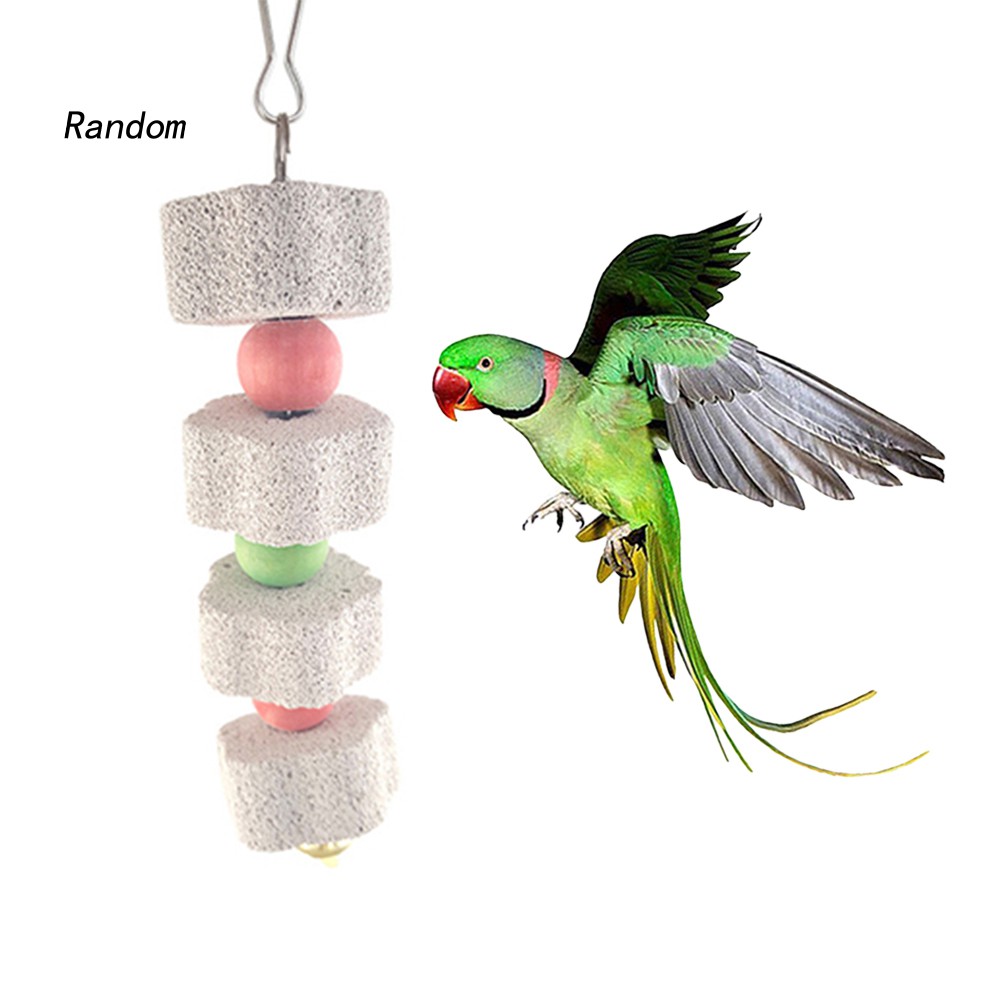 ✡Phụ Kiện Chuyên Dụng Dành Cho CWN✡Đồ Chơi Chuỗi Hạt Đá Mài Răng Cho Hamster / Thỏ / Vẹt Cưng