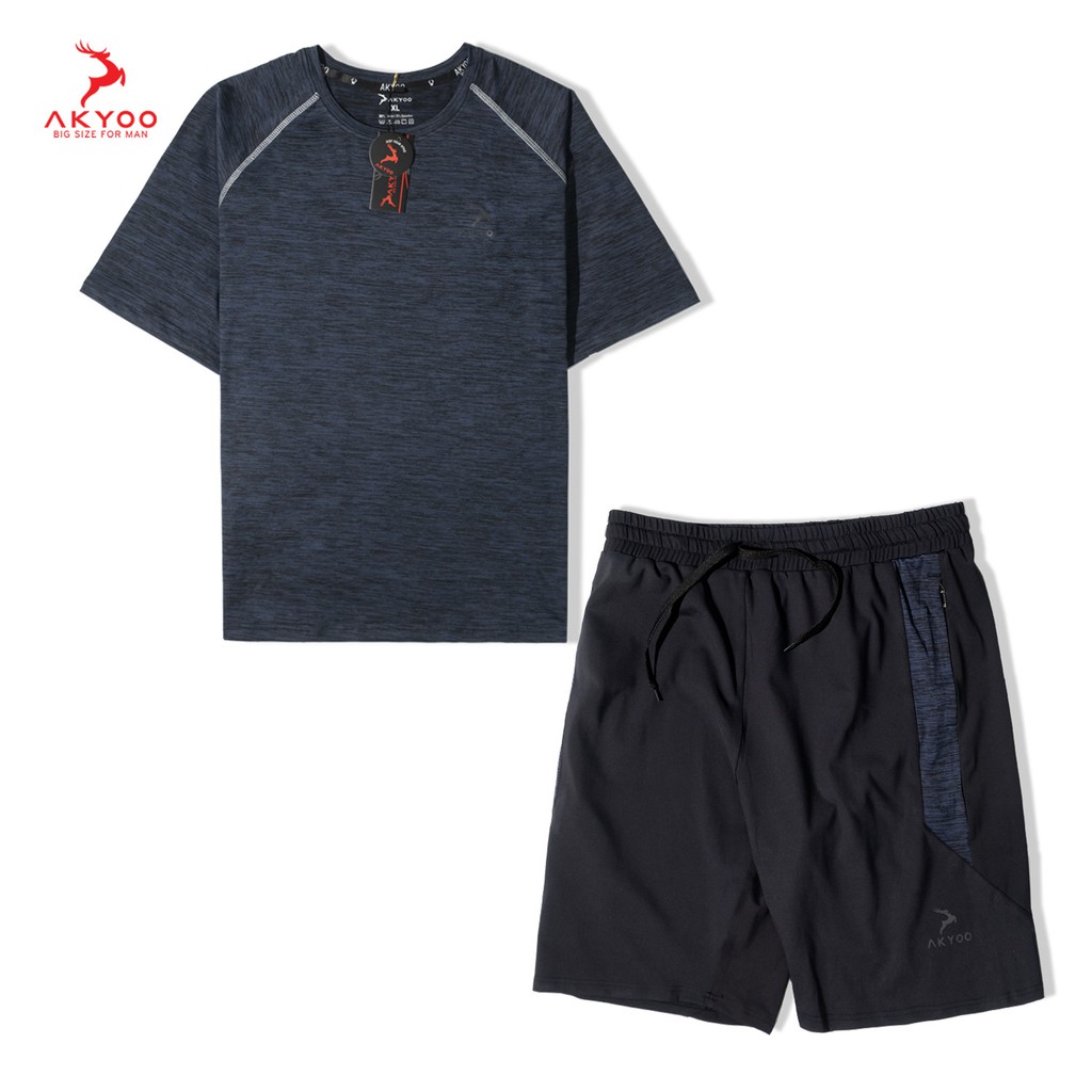 Áo Thun Thể Thao Ngoại Cỡ( Thương Hiệu Akyoo) size 80-140kg