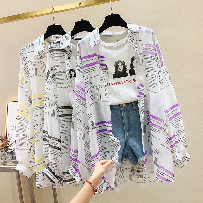 Áo Khoác Cardigan Vải Voan Mỏng Tay Dài Chống Nắng Phong Cách Phương Tây Thời Trang Mùa Hè Hàng Mới 2022 Dành Cho Bạn Nữ