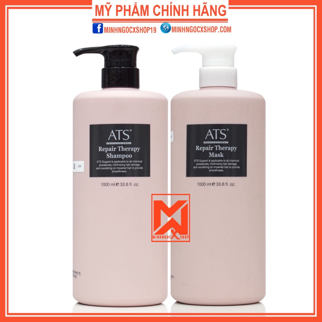 Dầu gội xả phục hồi ATS Repair Therapy 1000ml chính hãng