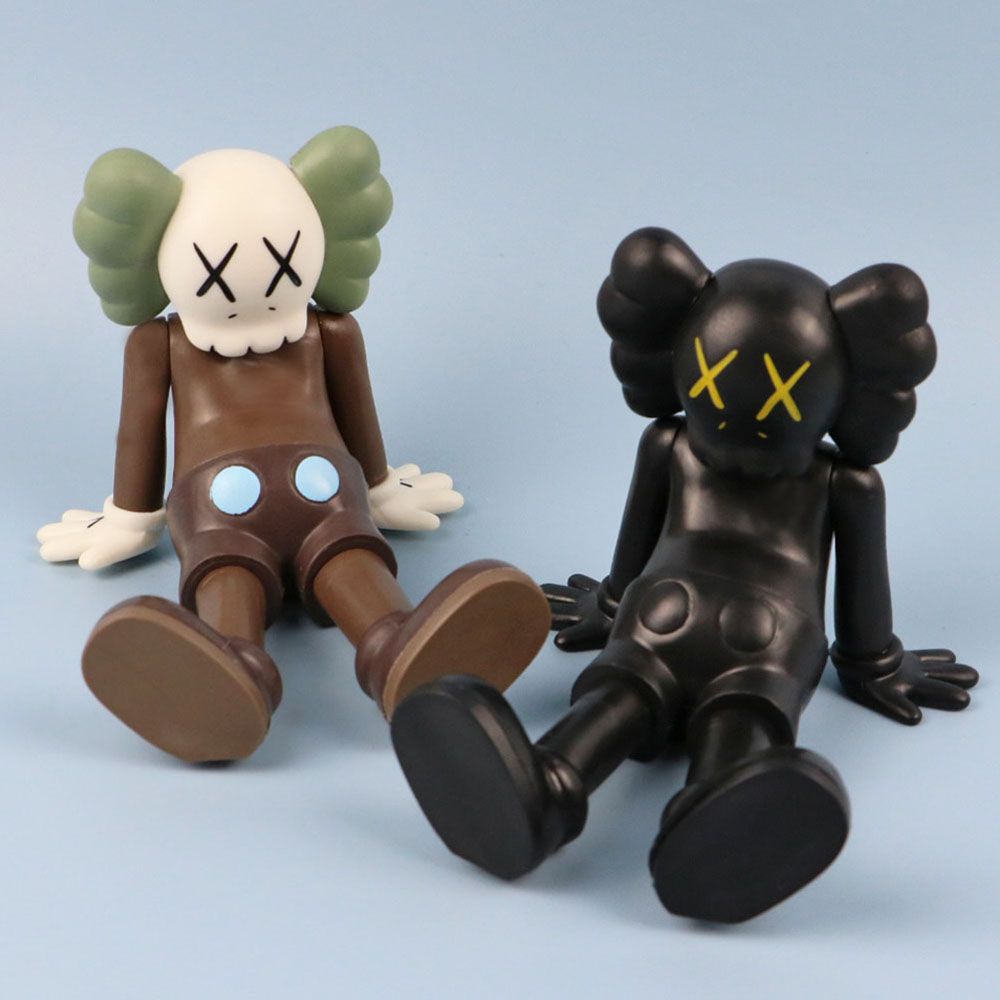 Mô hình nhân vật KAWS KAWed mini nhiều màu sắc dùng trang trí