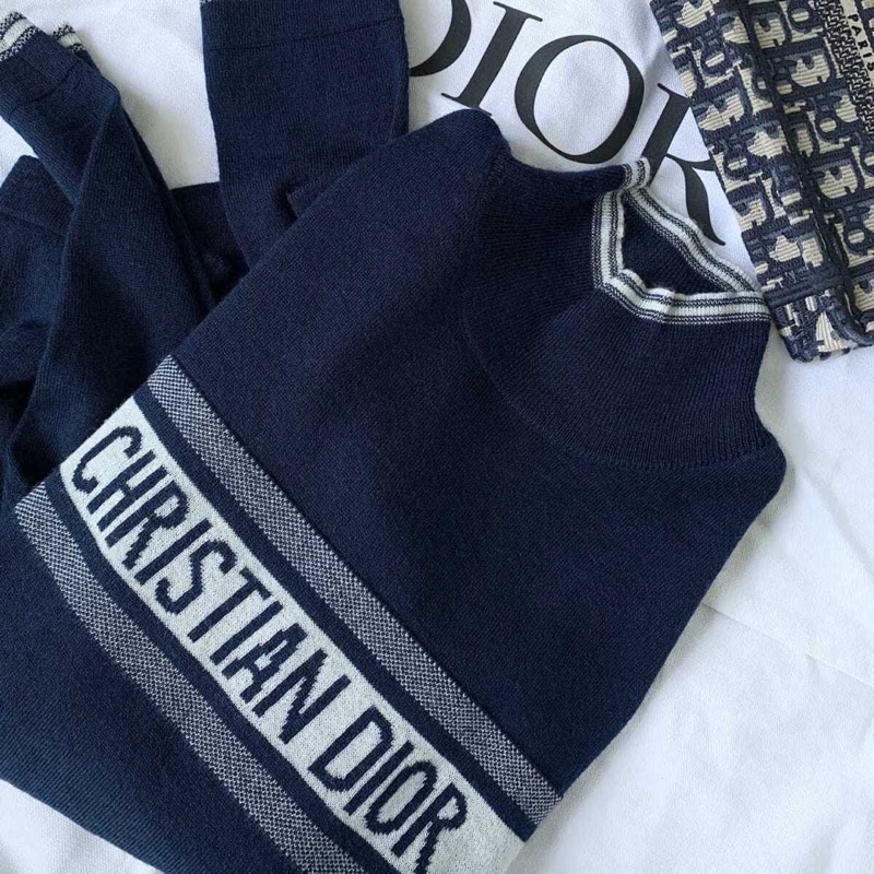 Áo Len Tăm Body Dior Cổ 3 Phân