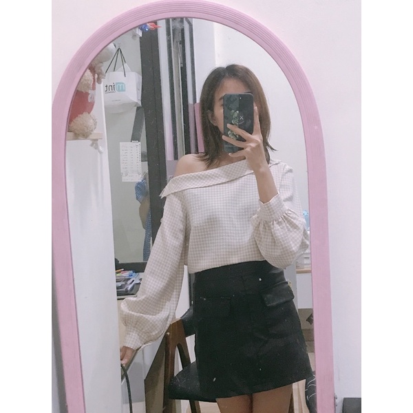 Áo sơ mi vạt chéo
