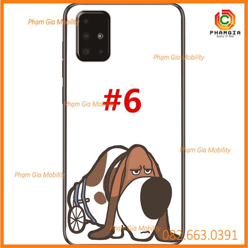 Mẫu ốp lưng chó yêu, mèo dễ thương Samsung Galaxy A91/A81/A71/A51/A21/A01 / Note 10 Lite/S10 Lite