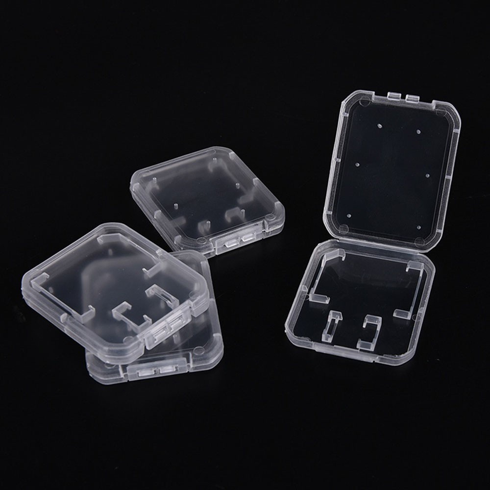 Mới Set 10 Bao Đựng Thẻ Nhớ Bằng Nhựa Trong Suốt | BigBuy360 - bigbuy360.vn