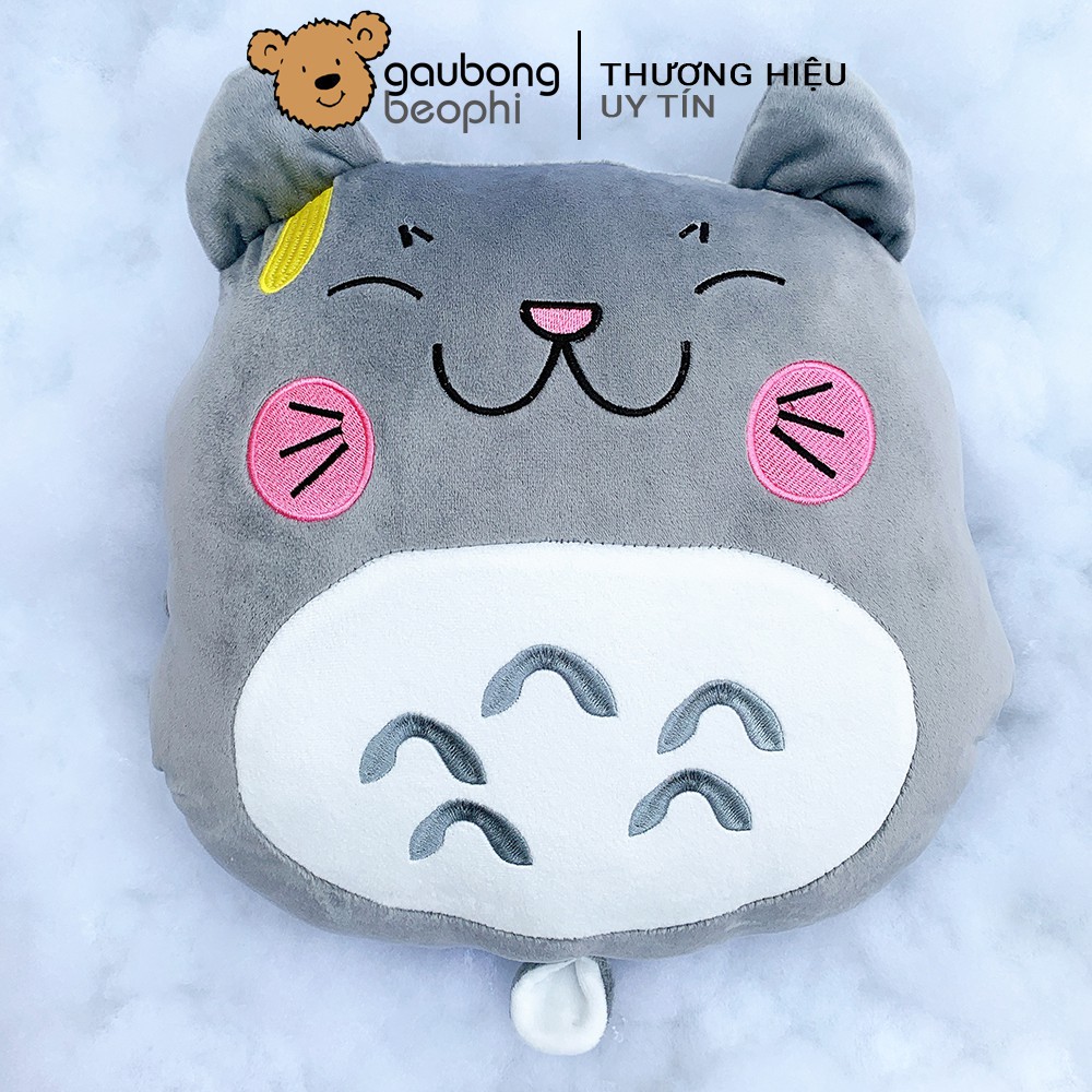 Gối mền 3in1 totoro hàng nhập cao cấp shop gấu bông béo phì