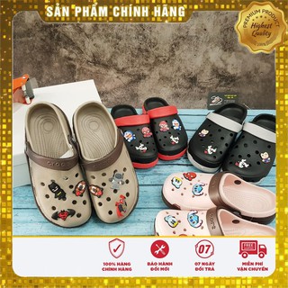 DÉP CROSS CÁ TẶNG 6 STICKER- SỤC BÍT ĐẦU NHỰA ĐẸP LOẠI TỐT ĐỦ SIZE CHO CẢ NAM VÀ NỮ