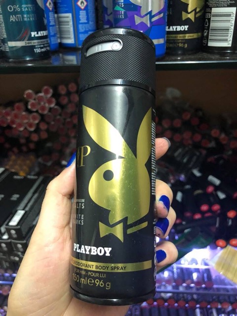 XỊT KHỬ MÙI CƠ THỂ PLAYBOY CHO NAM- hàng Đức 150ml