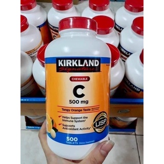 Viên uống Vitamin C 500mg Kirkland 500 viên