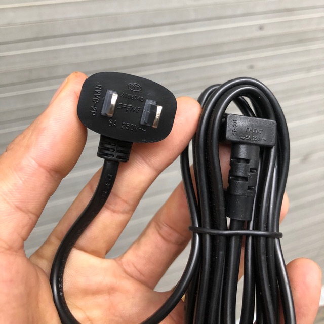 Dây nguồn số 8 vuông góc cho tivi Sony - sam sung - Lg xịn cho tivi