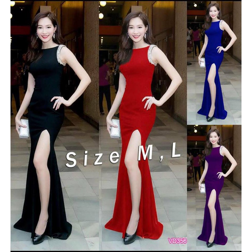 ĐẦM DẠ HỘI ĐÍNH HẠT CAO CẤP