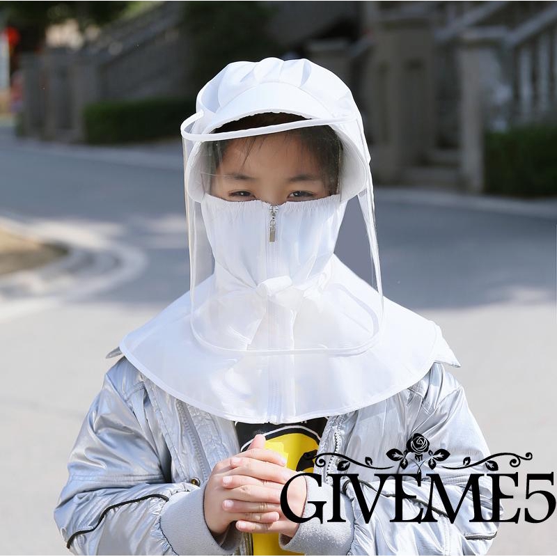 Mũ Bảo Vệ Mặt Và Cổ Chống Tia Cực Tím Tiện Dụng