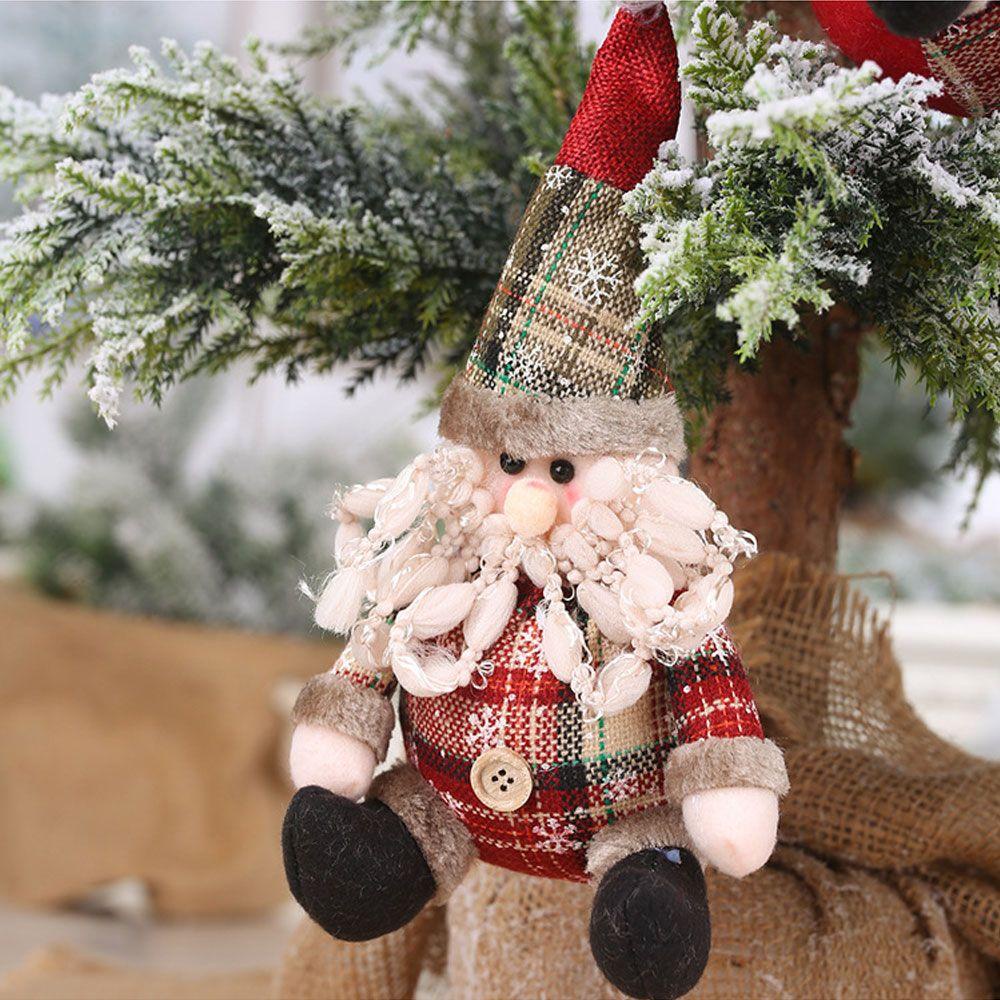 Búp Bê Hình Ông Già Noel / Người Tuyết / Nai Sừng Tấm Thời Trang
