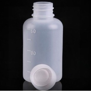 Chai nhựa LDPE chia vạch 30ml - 50ml dùng cho phòng thí nghiệm