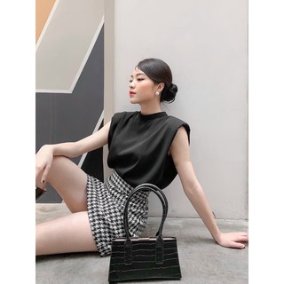 ÁO SÁT NÁCH CÁNH DƠI ĐỆM VAI LỤA