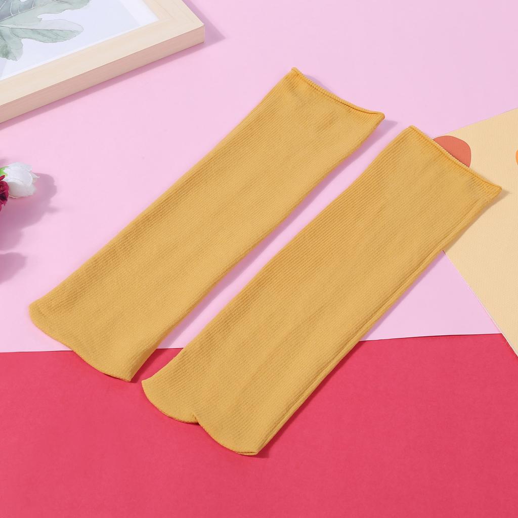 Vớ Dài Siêu Mỏng Mềm Mại Co Giãn Màu Trơn Thời Trang Mùa Hè Cho Nữ