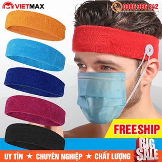 Băng Đô Cài Tóc Thể Thao Nam Nữ Thấm Hút Mồ Hôi Khi Tập Yoga, Gym, Chạy Bộ, Bóng Rổ