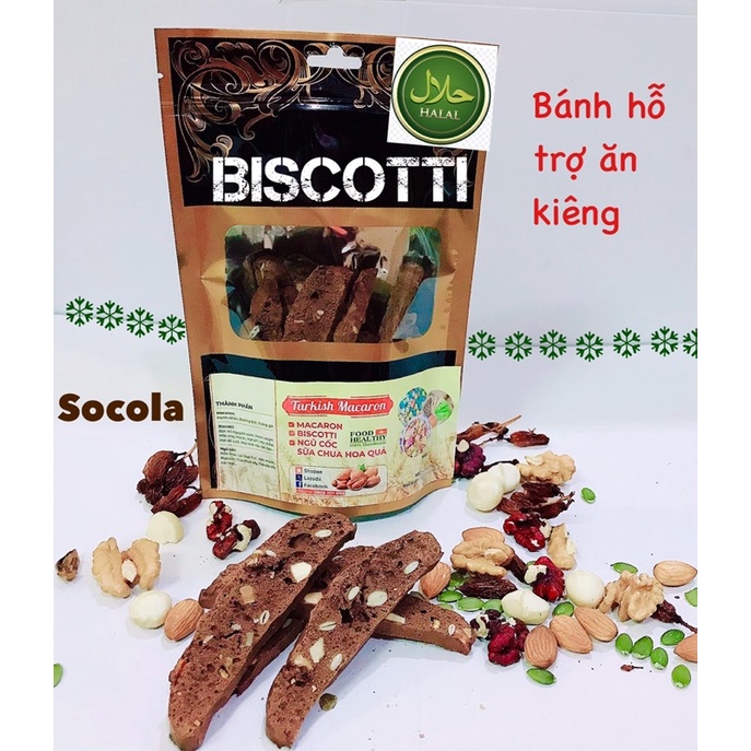 Bánh BISCOTTI healthy 200gr siêu hạt