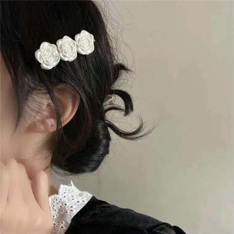 Women Girls Flower Hair Clip Ornament Sweet Cute Hair Clamp Hair Claw Hair Clips Barrettes Hairpins Hair Accessories XWNYDER