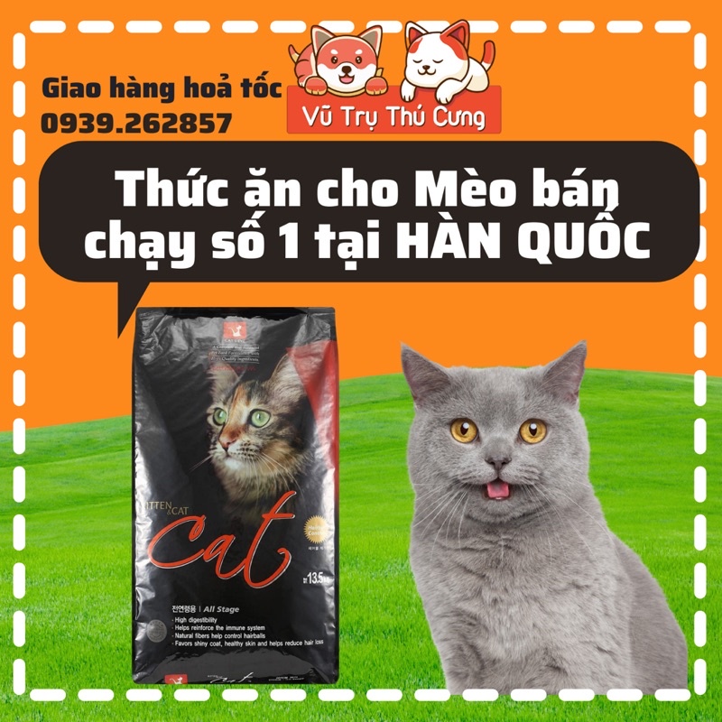 Thức ăn hạt Cat Eye Hàn Quốc cho Mèo 1Kg