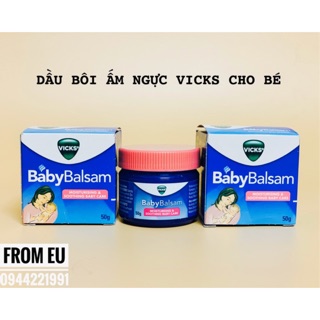 Dầu Bôi ấm Wick Baby Balsam 50g