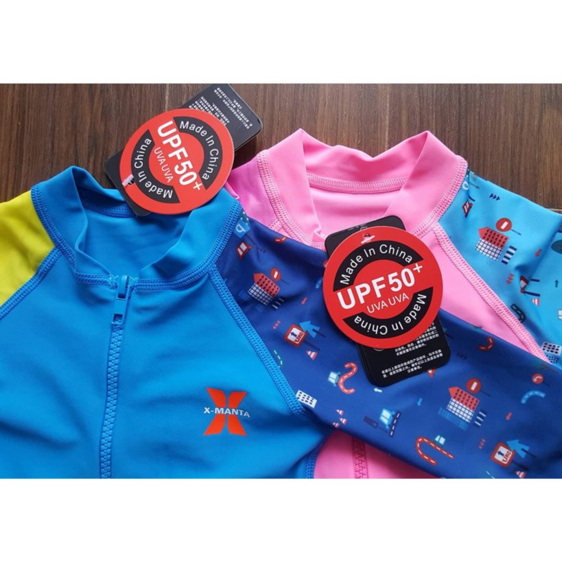 Đồ bơi dài tay bé gái bé trai  - chống nắng