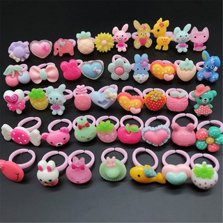 Set 10 chiếc nhẫn nhiều kiểu dáng dễ thương cho bé