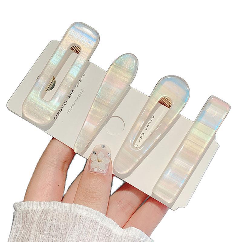 Kẹp Tóc Hình Vỏ Sò Thiết Kế Đơn Giản Thời Trang Cho Nữ