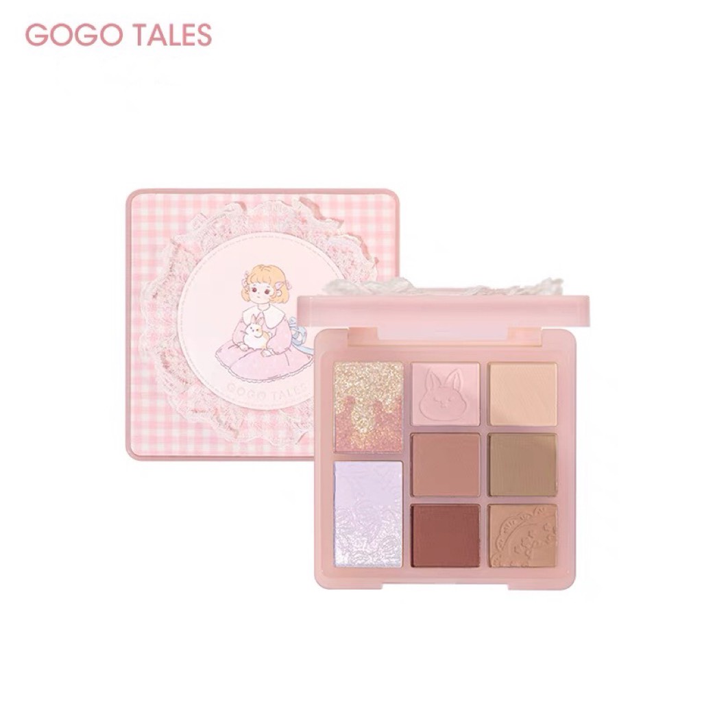Bảng phấn mắt 8 màu GOGO TALES Forest Princess Eyeshadow Palette gogotales Vintage Velvet Eyeshadow GT353 GOGO114