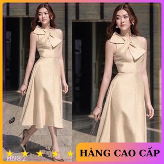 [HÀNG CAO CẤP] Đầm sang trọng đầm dáng xoè đầm dự tiệc đi chơi dạo phố công sở - MN81