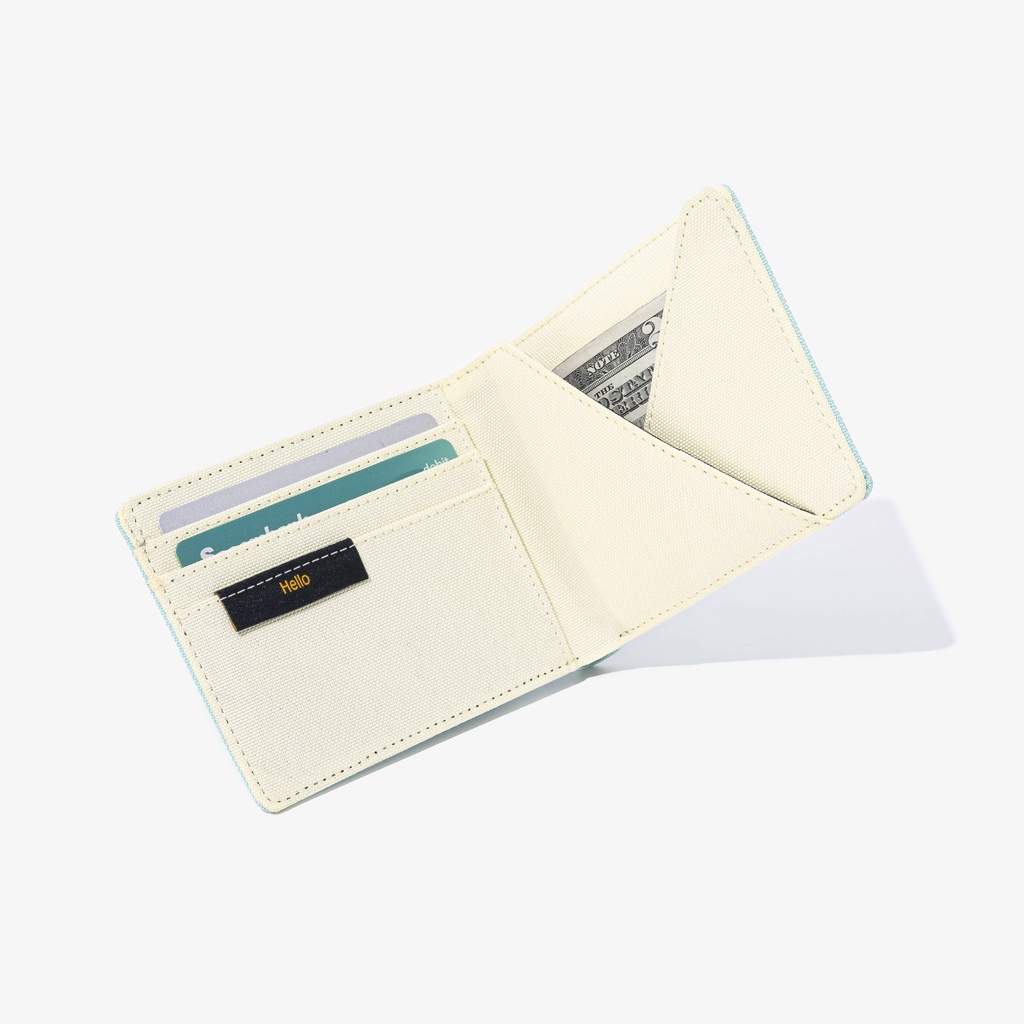 Ví Vải Gập Đôi Unisex DIM Cross Wallet - Ngang (Pastel Color)