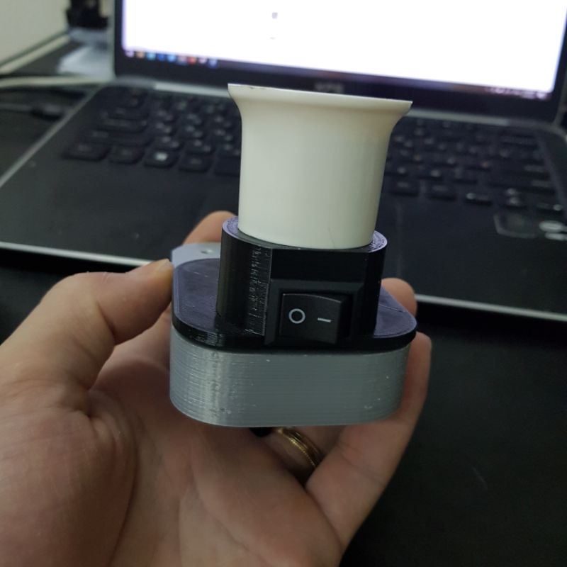 Đèn led E27 dùng pin Dewalt 20v
