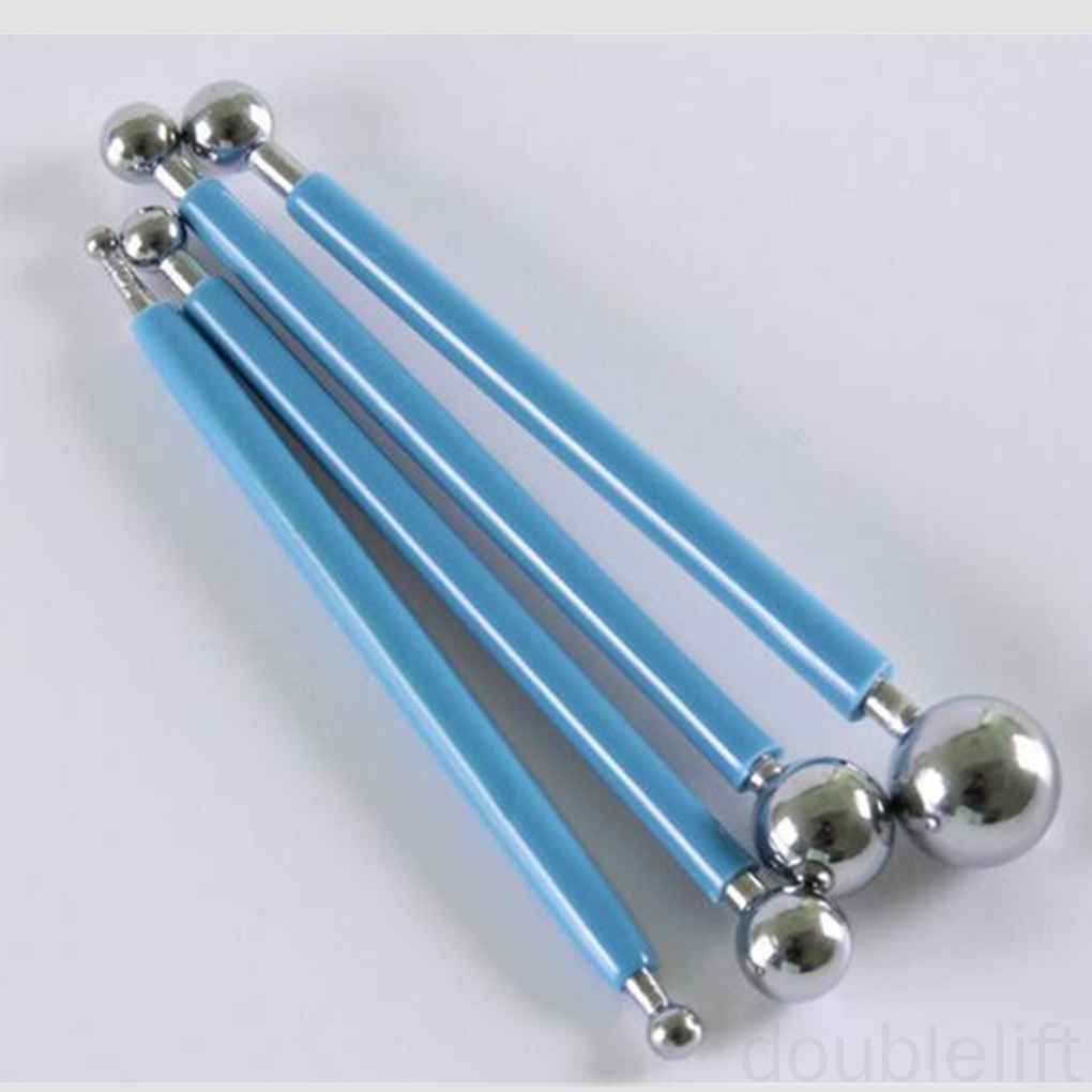 Set 4 Dụng Cụ Tạo Hình Bánh Bằng Thép Không Gỉ