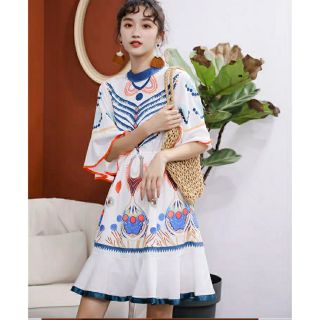 [ORDER] Đầm hoạ tiết VINTAGE 🌸.