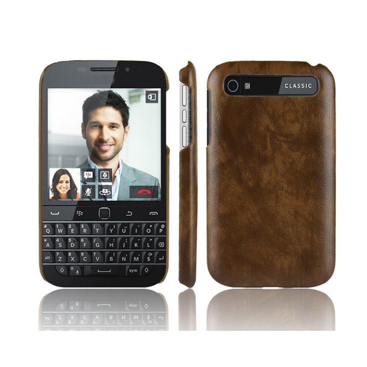 Ốp Lưng Ionecase Blackberry Classic Q20 Vân Da