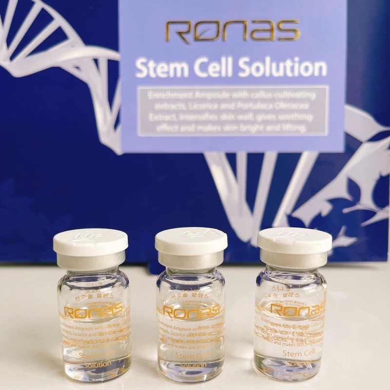 [Mẫu mới 1,2,3,5 lọ Chính hãng 100%] Tế Bào Gốc Ronas Stem Cell Solution Của Hàn Quốc