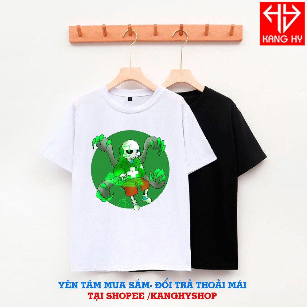 Áo Thun Antivirus Sans Trẻ Em Có Nhiều Mẫu F168