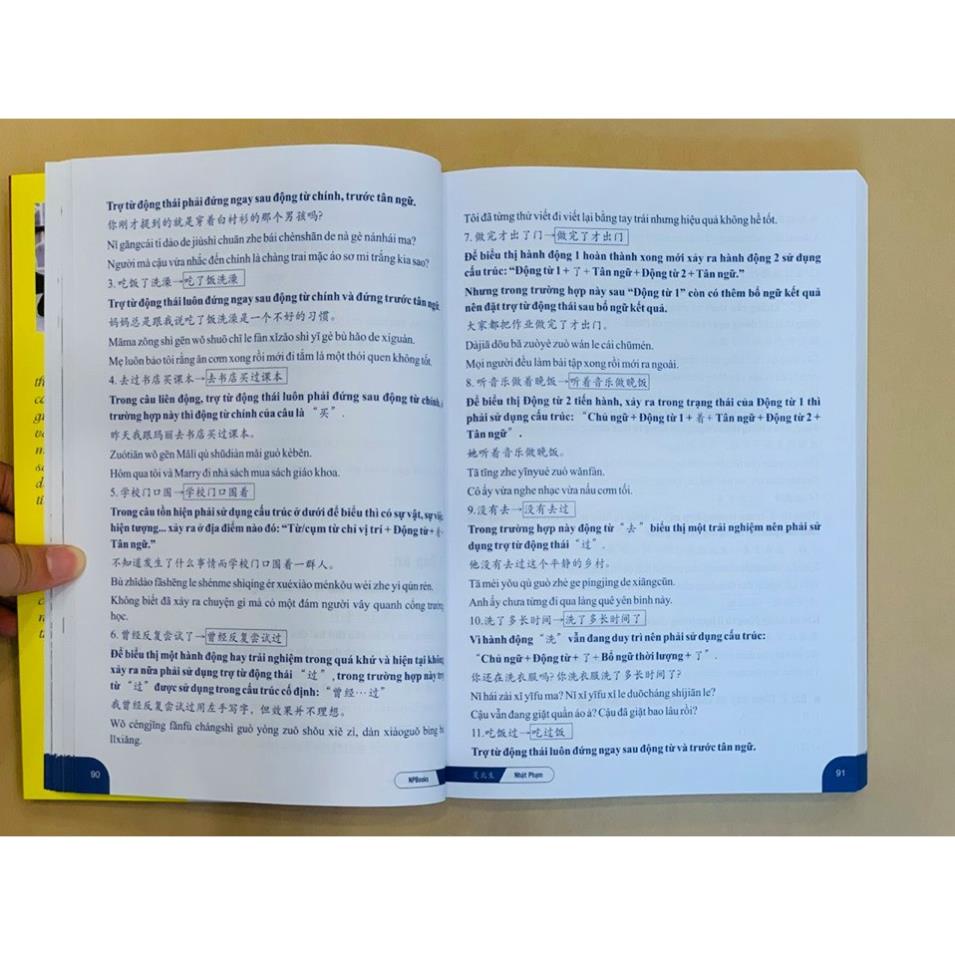Combo sách - Phân biệt & giải thích các điểm ngữ pháp Tiếng Trung hay dùng sai + Bài tập luyện dịch Tiếng Trung ứng dụng