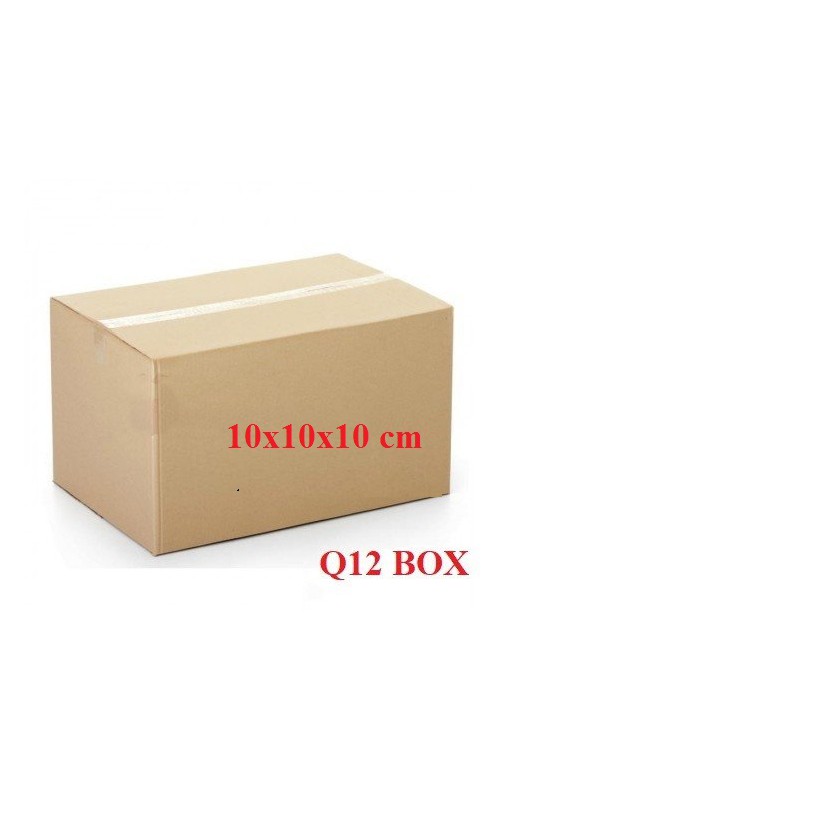 Q12 - 1Thùng Carton 10x10x10 Cm