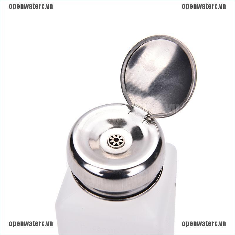 1 Chai Đựng Dung Dịch Tẩy Sơn Móng Tay Dạng Nhấn Tiện Dụng