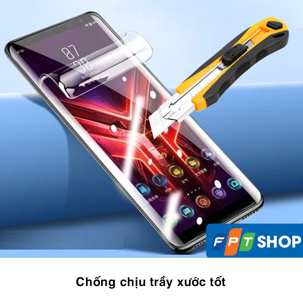 Dán màn hình Rog Phone 3 PPF cao cấp dẻo trong suốt - Dán dẻo Asus Rog Phone 3