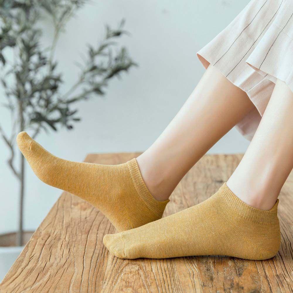 Bộ 5 Đôi Vớ Họa Tiết Hoạt Hình Đáng Yêu Cho Nữ