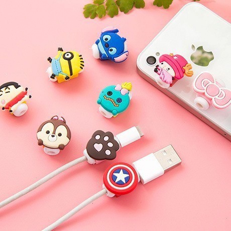 Phụ Kiện Bảo Vệ Chống Đứt Gãy Đầu Sạc Cho Phụ Kiện Tai Nghe Bluetooth Airpods Cáp Sạc Iphone Pin Dự Phòng miin shop