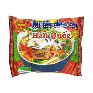 Lốc 10 gói mì vị hương lẩu chua cay hàn quốc 75g