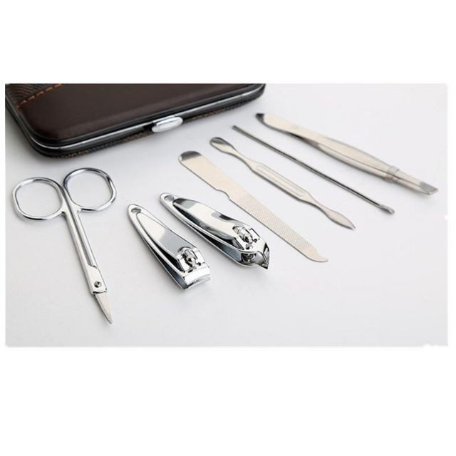 Bộ cắt móng (Làm Nail) 7 món thép inox