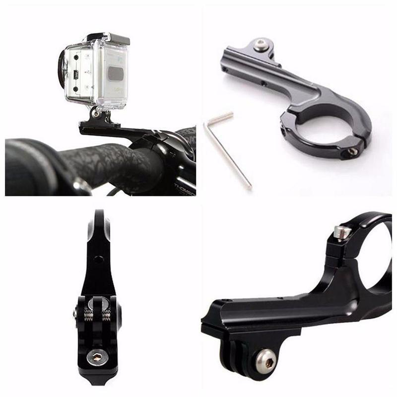 Bộ Chuyển Đổi Tiêu Chuẩn Gắn Tay Lái Xe Đạp Bằng Nhôm Cho Gopro Hd Hero Hero 2 3 3 + 4