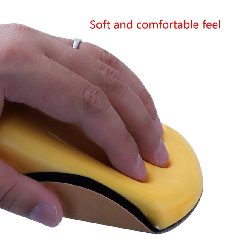 Khối Chà Nhám Đánh Bóng Cầm Tay Bằng Xốp PU Cho Đĩa Vòng Móc