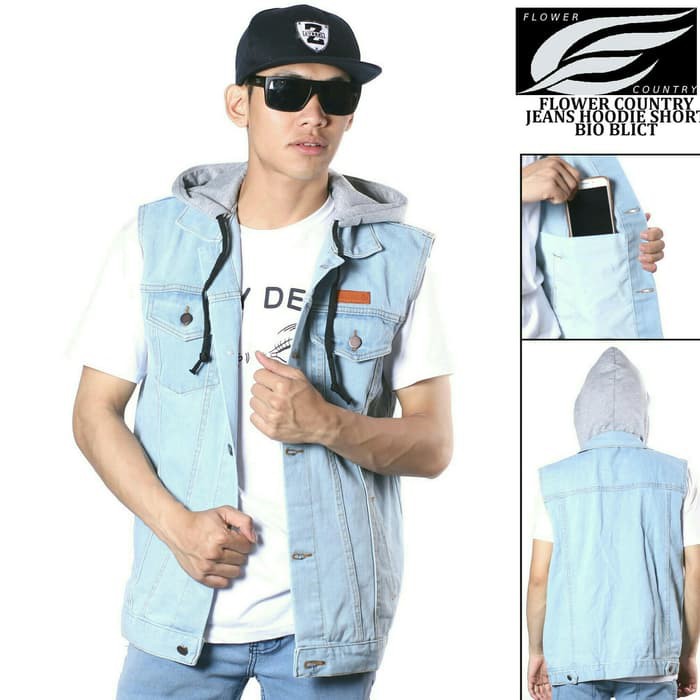 Áo khoác jean xanh đen Size M-Xl NA179