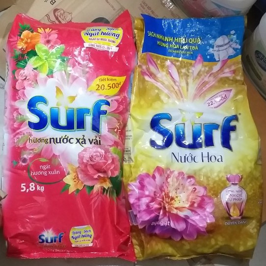 Bột giặt Surf Túi 5,5kg/5,8kg