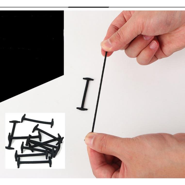 Dây Giày Lười DIANJIE Silicon cao cấp, Dây Giày Co Giãn Bằng Cao Su Không Buộc Đặc Biệt